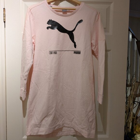 Pink Puma Cotton Dress - Picture 2 of 6